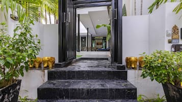 Fachada da propriedade