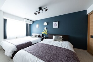 2 bedrooms, blackout drapes, iron/ironing board, free WiFi