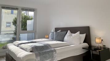 2 Schlafzimmer, Bügeleisen/Bügelbrett, kostenloses WLAN, Bettwäsche