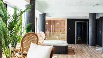 Couples treatment room(s), body treatments, body wraps, facials
