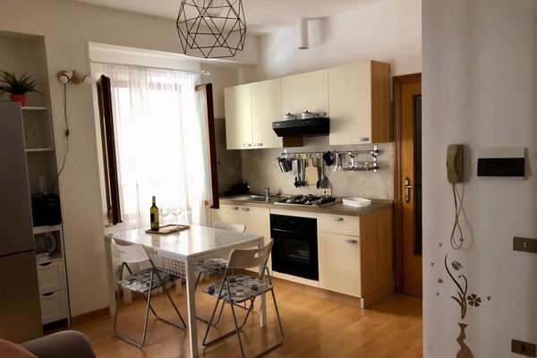 Fridge, oven, stovetop, electric kettle