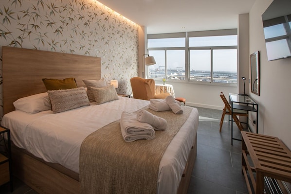 1 chambre, fer et planche à repasser, Wi-Fi, literie fournie