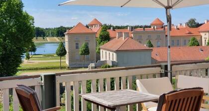 LoggiaHaus am Schloss, penthouse apartment. Ronja, panoramic view over the castle