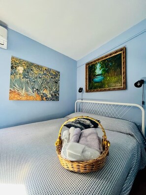 1 bedroom, desk, iron/ironing board