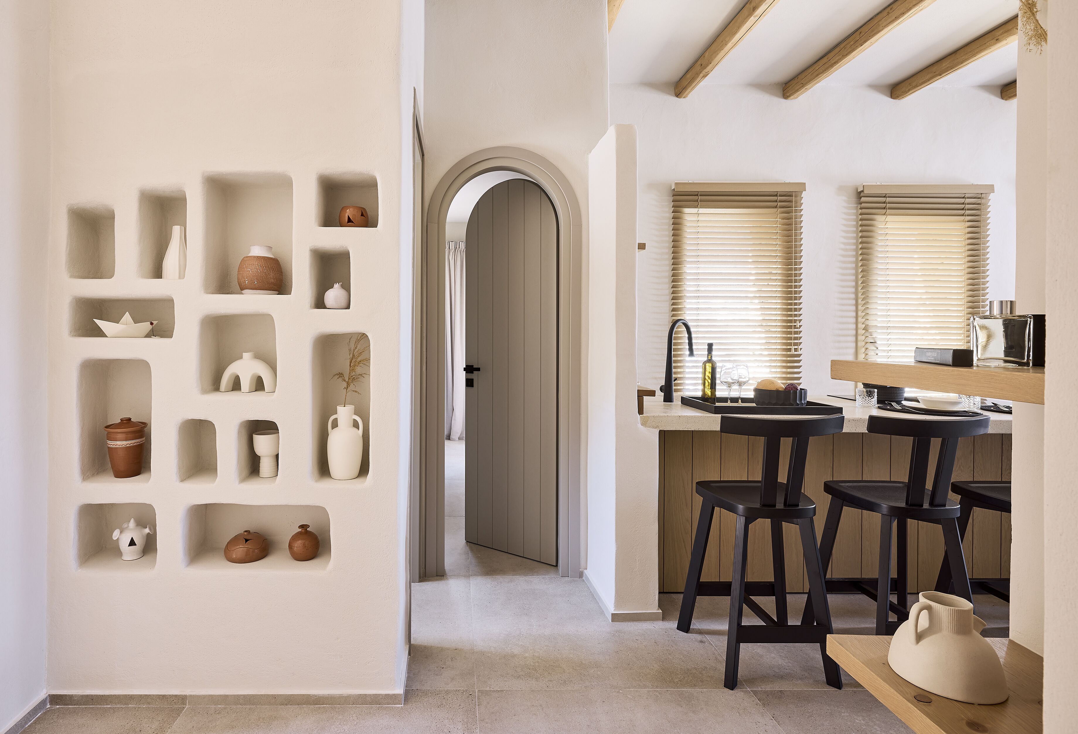 Maisonette with Sea View & Private Pool | Zimmersafe, Verdunkelungsvorhänge, schallisolierte Zimmer