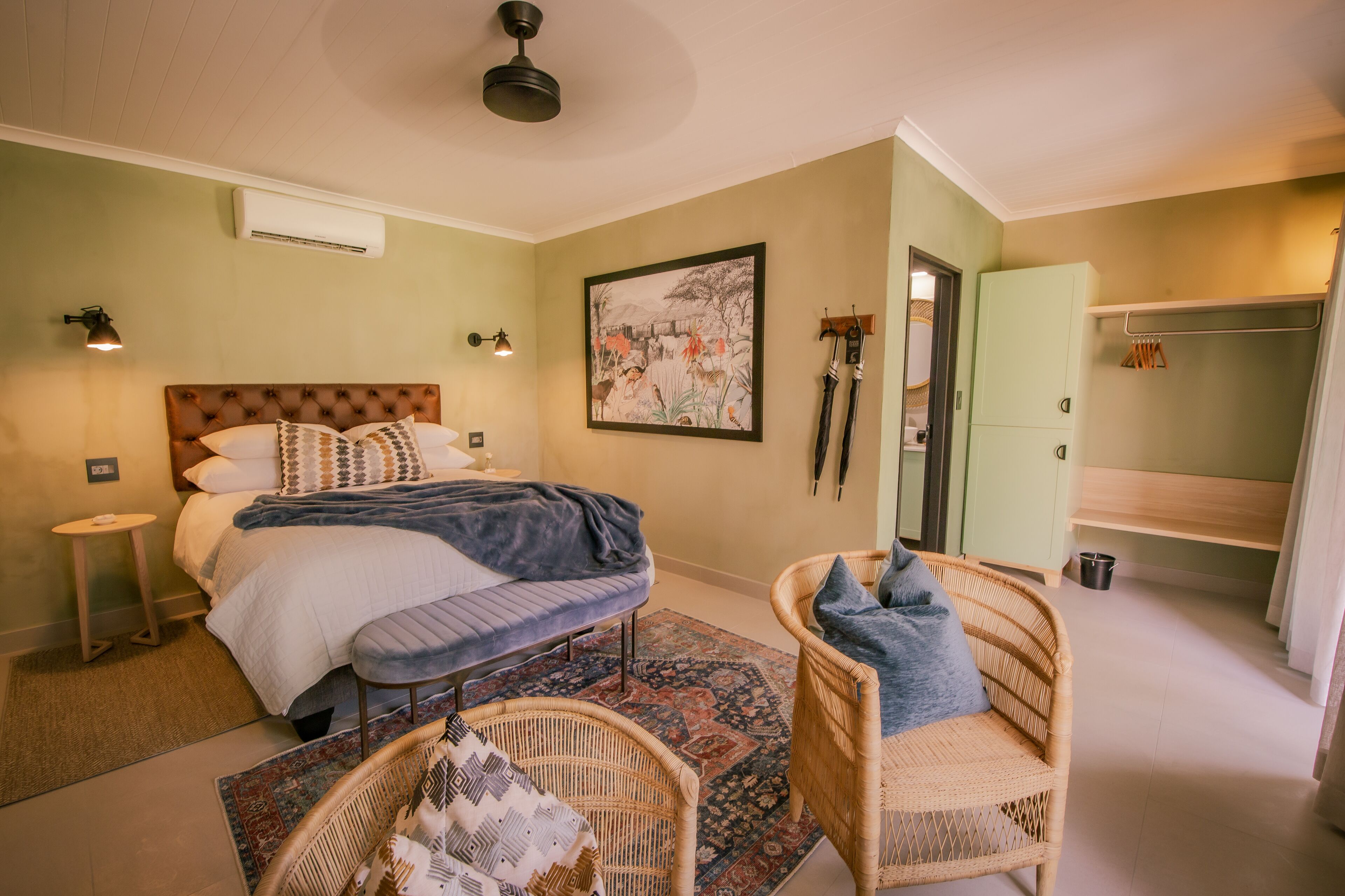 Chambre Double Standard | Draps en coton égyptien, literie de qualité supérieure, surmatelas