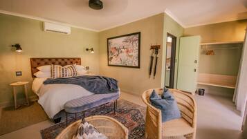 Chambre Double Standard | Draps en coton égyptien, literie de qualité supérieure, surmatelas