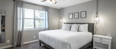 4 habitaciones, tabla de planchar con plancha y wifi gratis