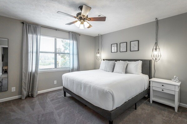 4 habitaciones, tabla de planchar con plancha y wifi gratis 