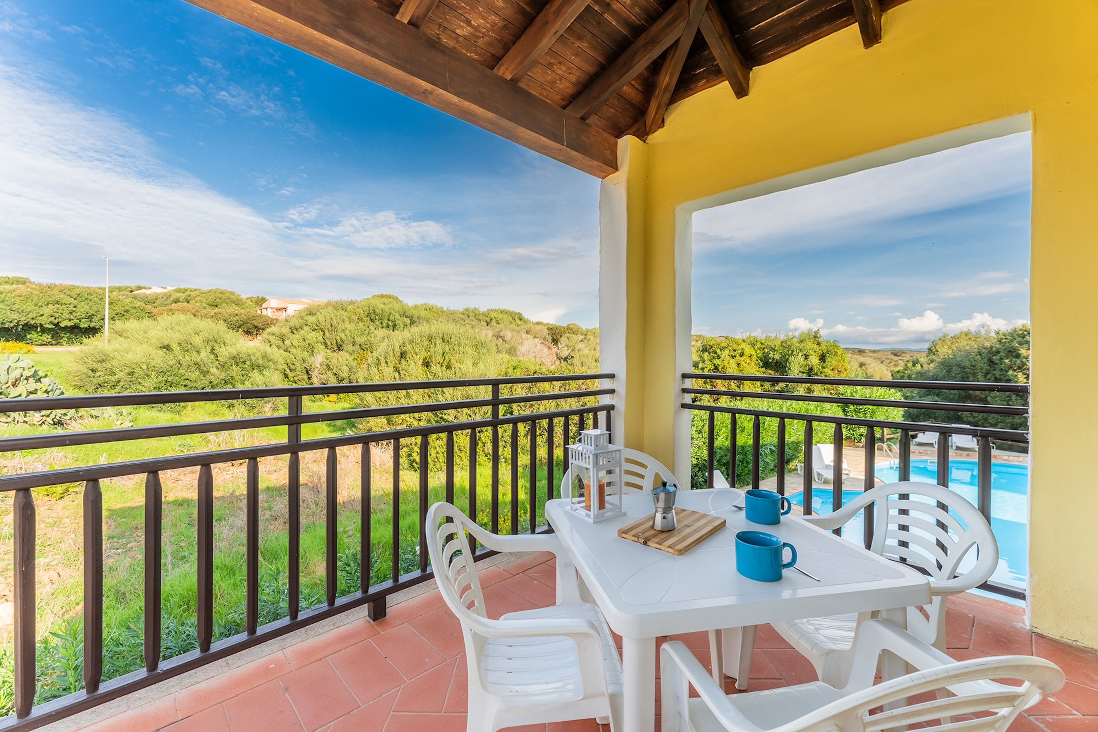 클래식 빌라 | 테라스/파티오