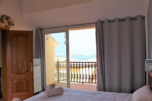 a step away from the beach and 5 minutes from the main street