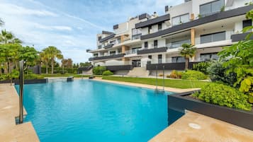Indoor pool, a heated pool