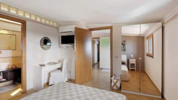 2 makuuhuonetta, silitysrauta/-lauta, ilmainen Wi-Fi, vuodevaatteet