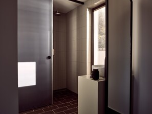 Shower, hair dryer, towels, soap - Zayn Luxury Villa III, a Fairytale Escape (Zakynthos)