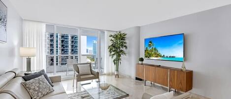 Télévision, espaces bureaux