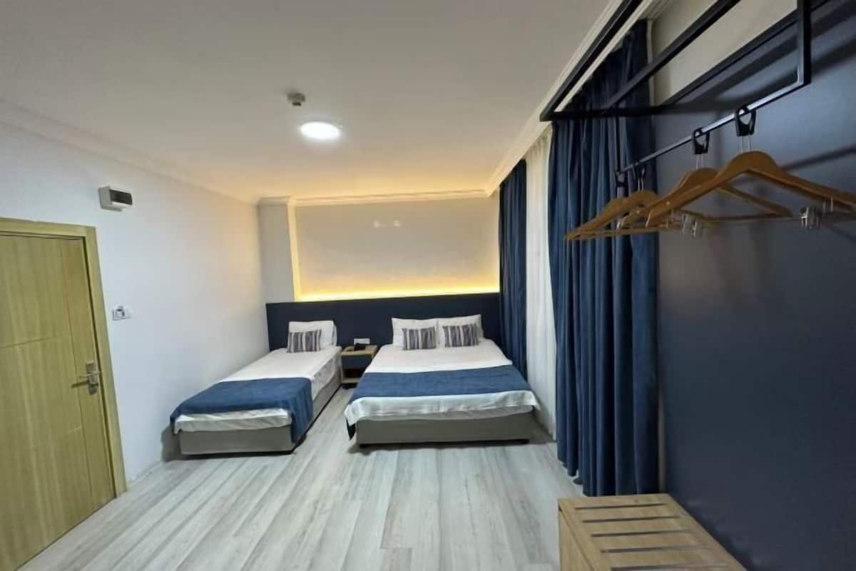 Iron/ironing board (on request), WiFi (free), bed sheets