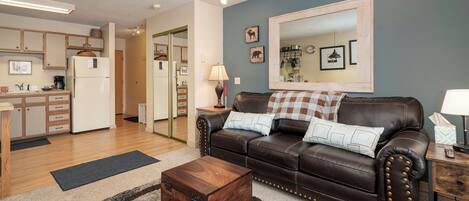 Televisión, chimenea