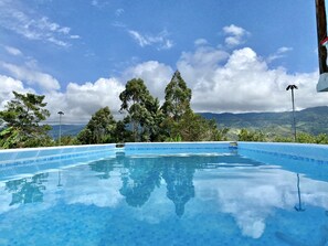 Outdoor pool - Finca Villa Maju & Finca Villa Maju km24 (Dagua)