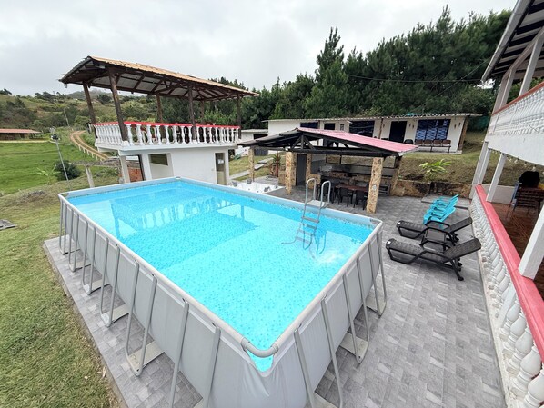 Outdoor pool - Finca Villa Maju & Finca Villa Maju km24 (Dagua)