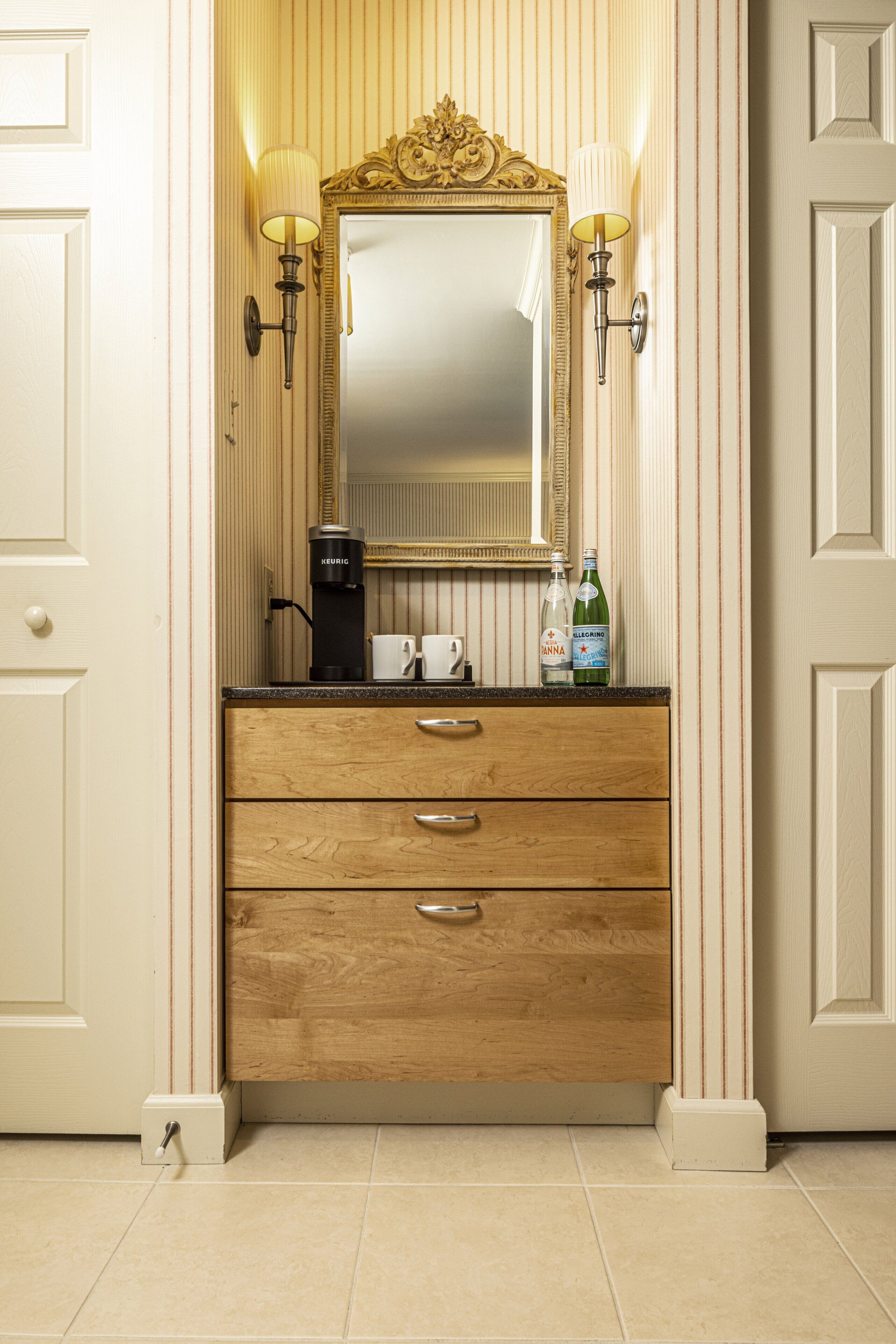 individually decorated, individually furnished, desk, blackout curtains