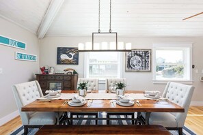 Dining - Newly Renovated Semi-Oceanfront Duck Home w/Pool (Duck)