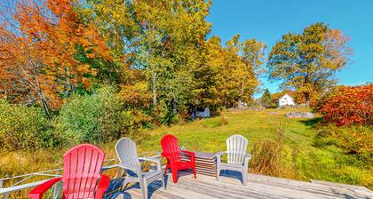 Charming, lakefront dog-friendly home with a firepit, dock, & fast WiFi