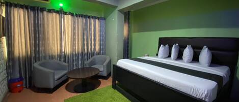 Executive kamer | Lakens van Egyptisch katoen, luxe beddengoed