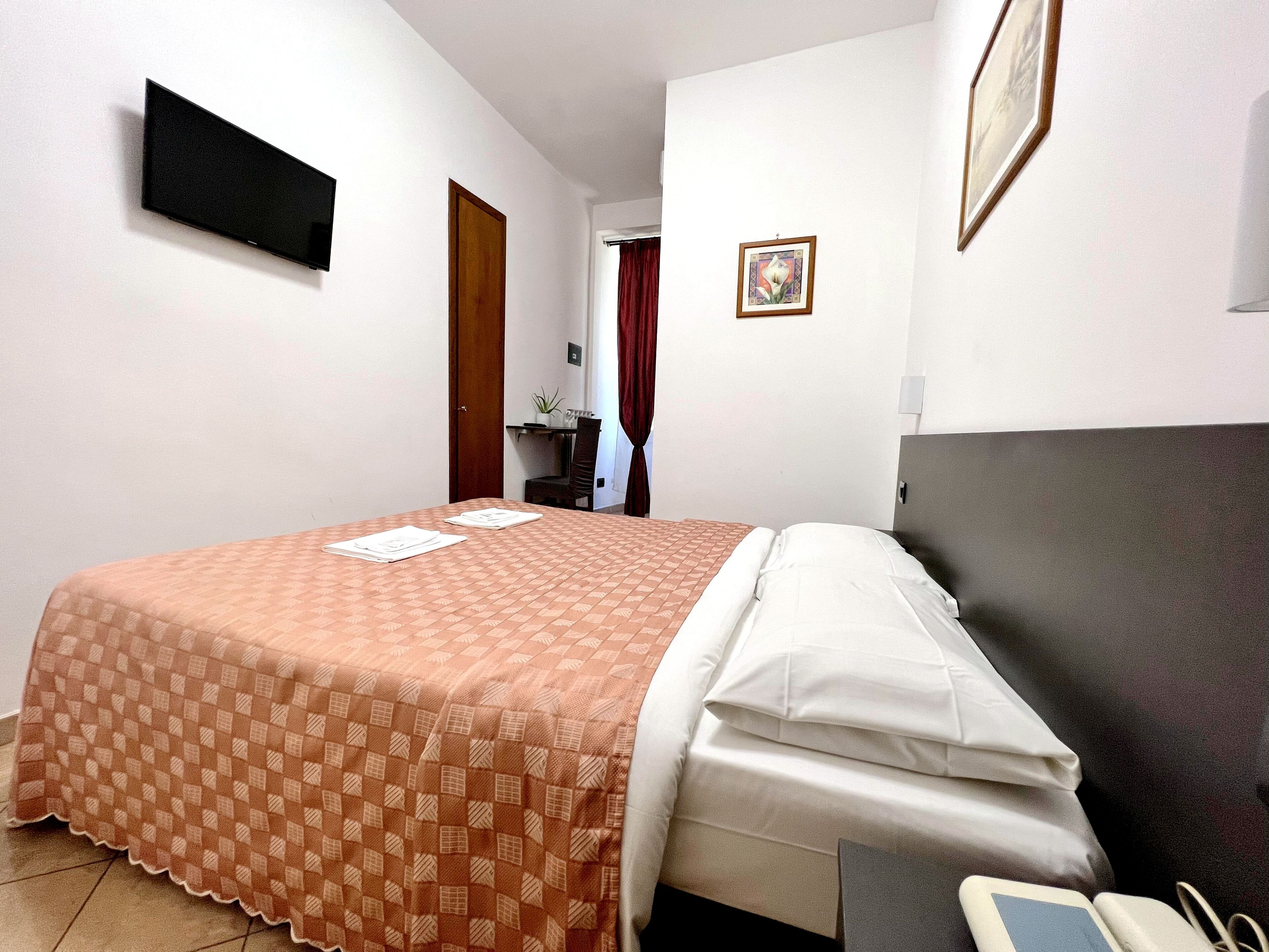 Basic Double Room | Down comforters, in-room safe, desk, soundproofing