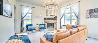 Game Room & On-Site Snow Trails! Bellaire Retreat