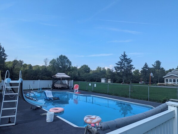 Alberca al aire libre 