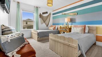 5 habitaciones, cuna de viaje, wifi y ropa de cama