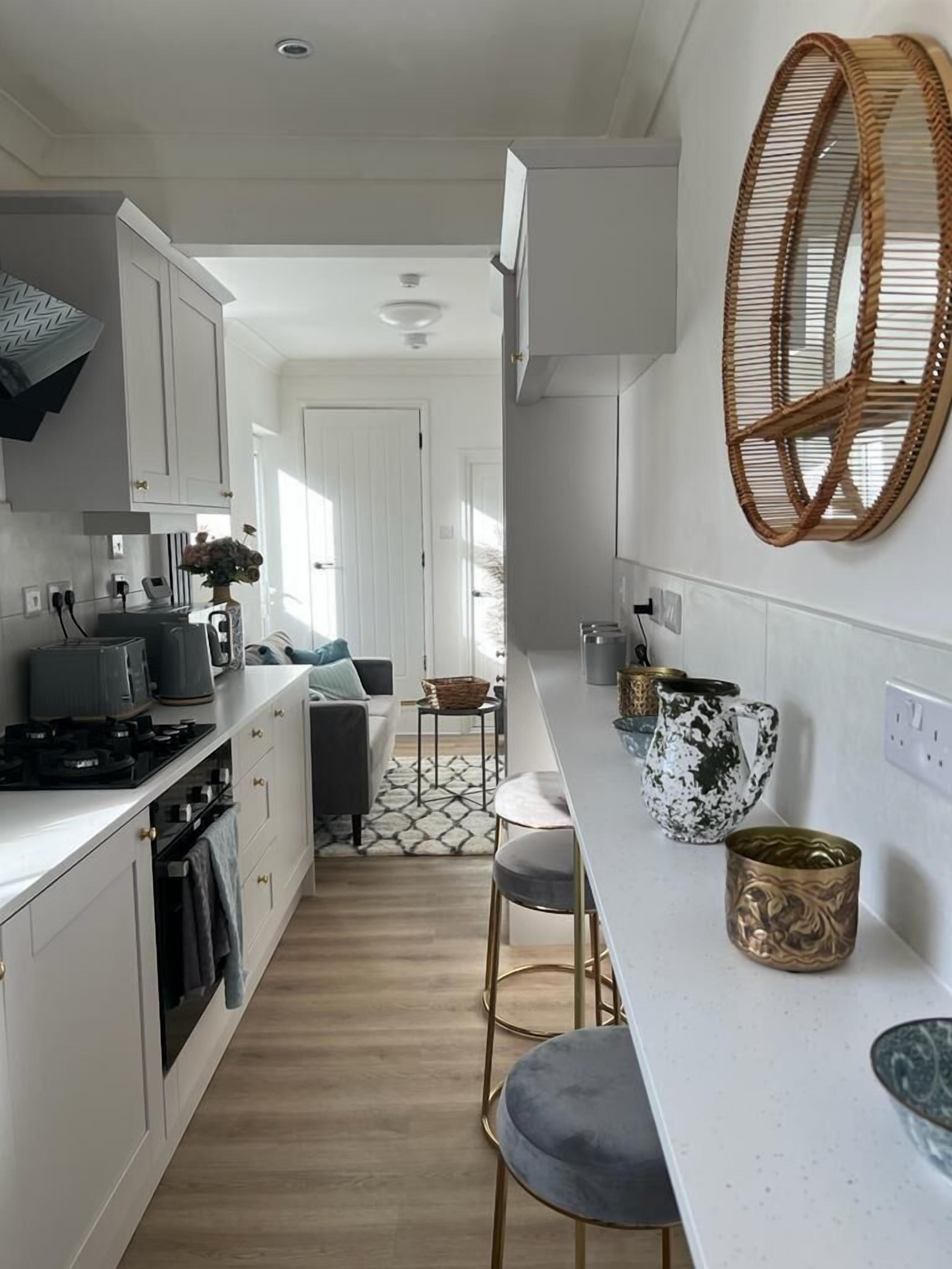 Microwave, oven, dishwasher, toaster