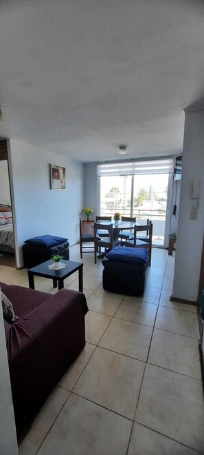 Living area - departamento con piscina en la Serena (La Serena)