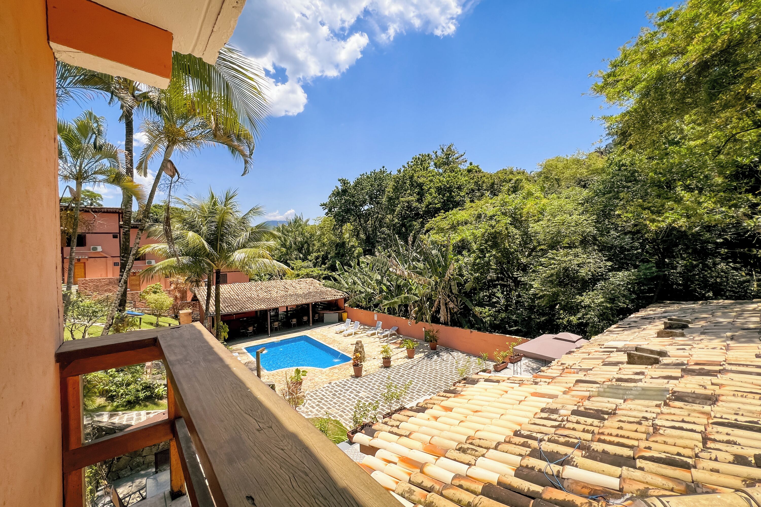 Quarto conforto | Vista da sacada