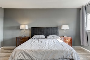 3 chambres, bureau, lit parapluie, Wi-Fi gratuit