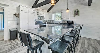 Spacious Massillon Log Cabin w/ Fire Pit!