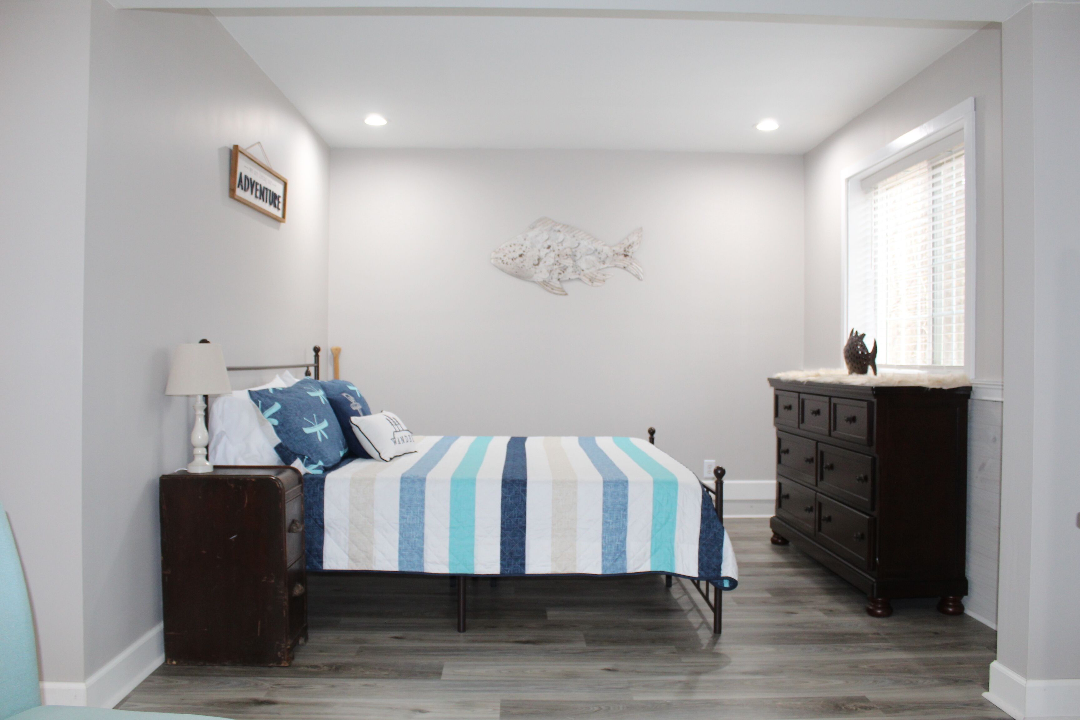 2 bedrooms, desk, iron/ironing board, free WiFi