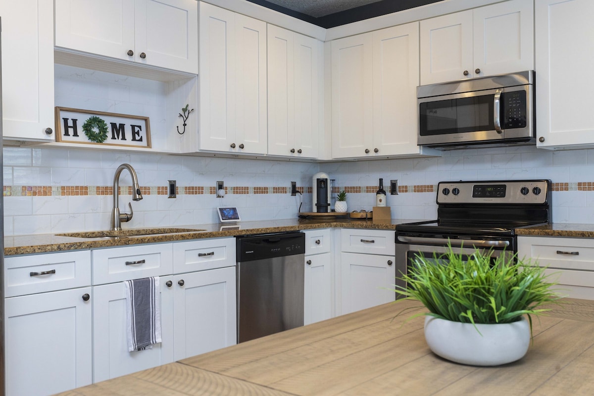 Photo 13 of Charming Bungalow with Golf Cart Access & Hot Tub, Steps from Heart of the City!