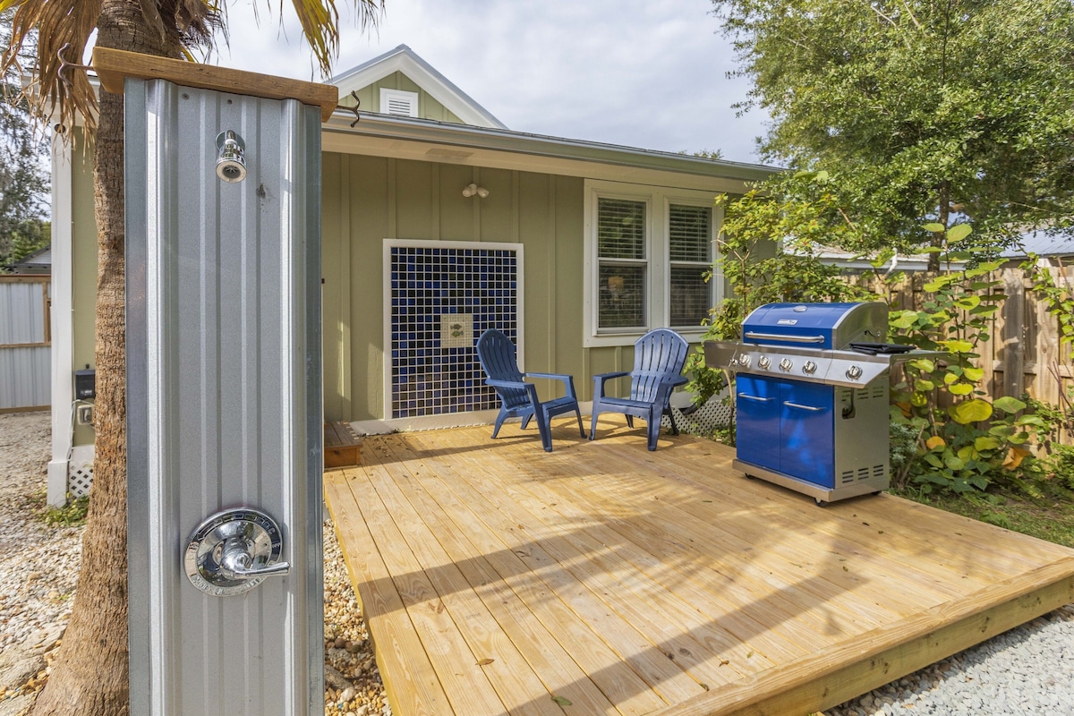 Photo 14 of Charming Bungalow with Golf Cart Access & Hot Tub, Steps from Heart of the City!