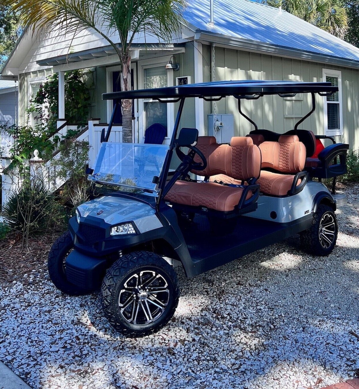 Photo 5 of Charming Bungalow with Golf Cart Access & Hot Tub, Steps from Heart of the City!