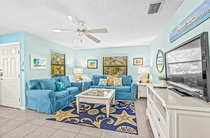 Villa, 2 soverom | Oppholdsområde