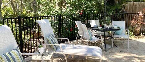 Villa, 2 Schlafzimmer | Speisen im Freien