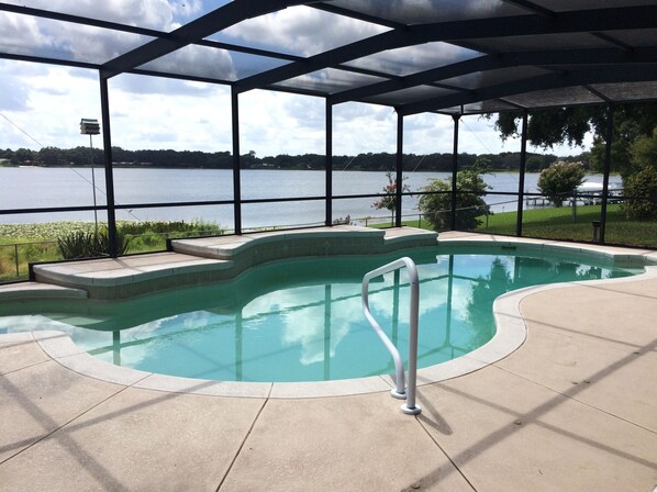 Außenpool, beheizter Pool