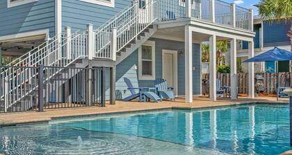Forever Coastal with Private Pool, Game Room, and Private Beach