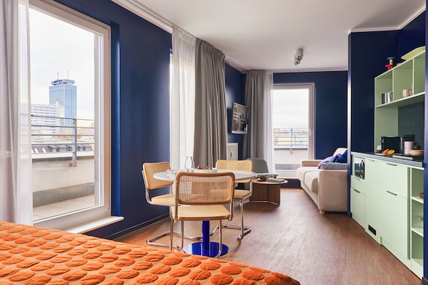 Medium Studio with Kitchenette | 1 bedroom, premium bedding, individually decorated