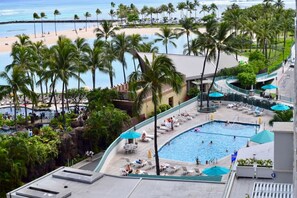 Pool - 1438 · Ilikai collection # 8. Beach Views and great value (Honolulu)