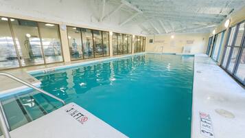 Indoor pool, outdoor pool