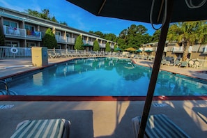 Piscine couverte, piscine extérieure