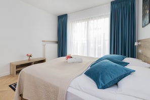 Departamento, 1 habitación, cocina | Ropa de cama
