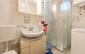 Shower, hair dryer